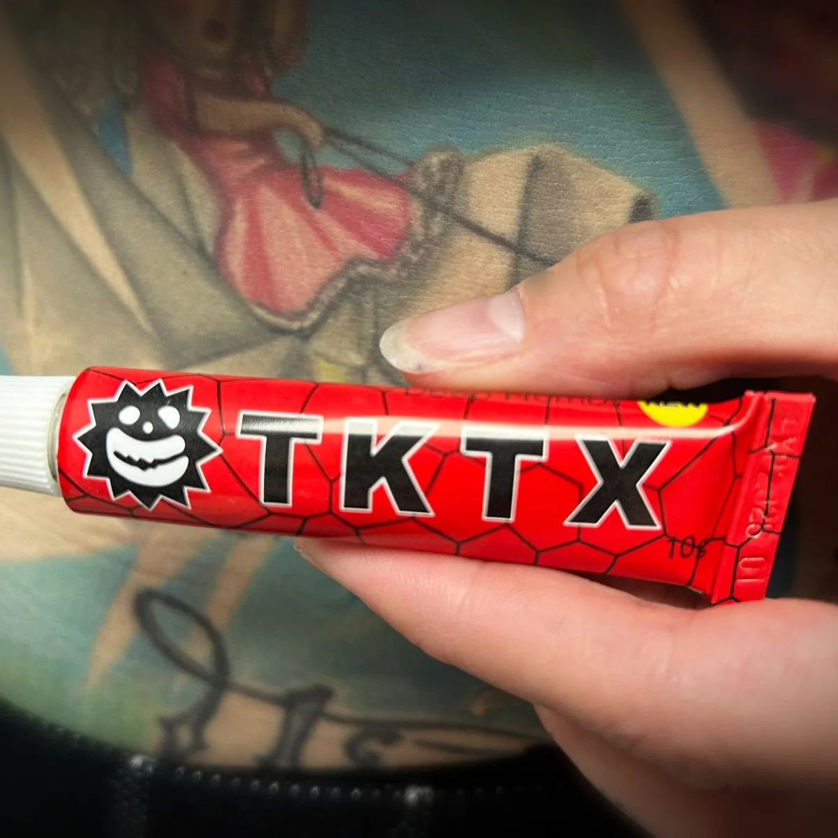 TKTX Creme zum betäuben beim Tattoo stechen