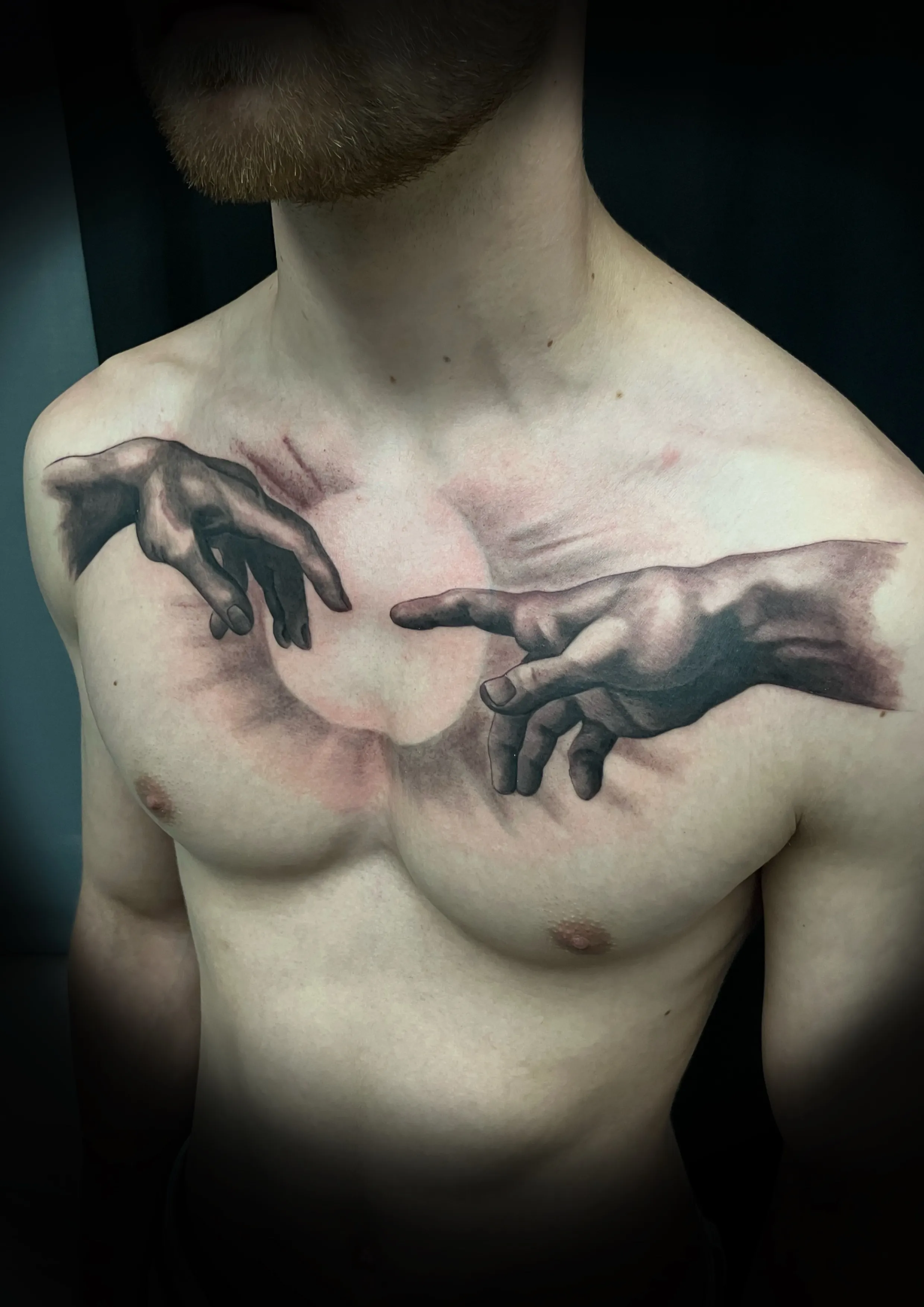 Erschaffung Adams michelangelo