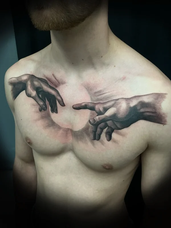 Erschaffung Adams michelangelo