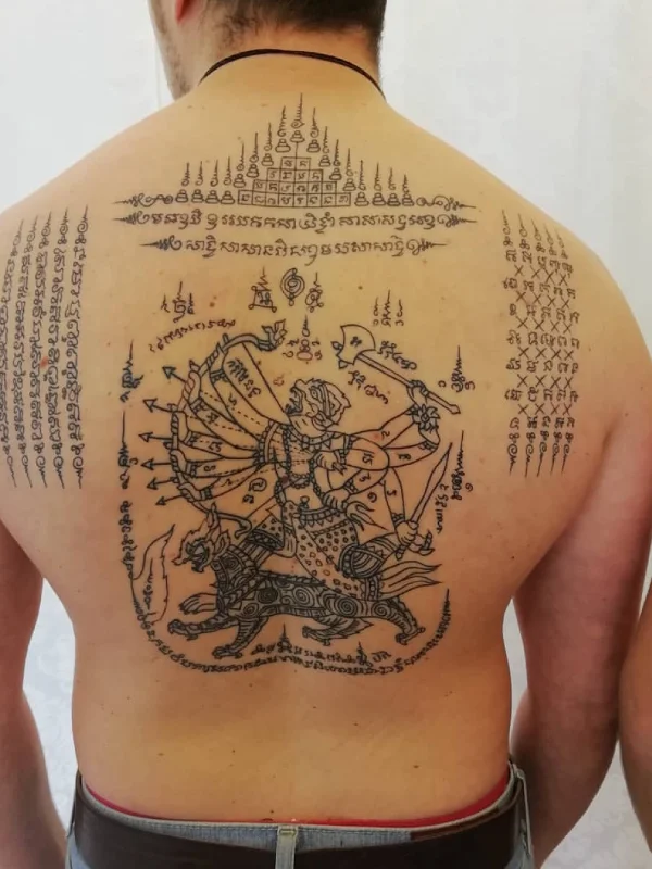 Thai Tattoo Rücken München