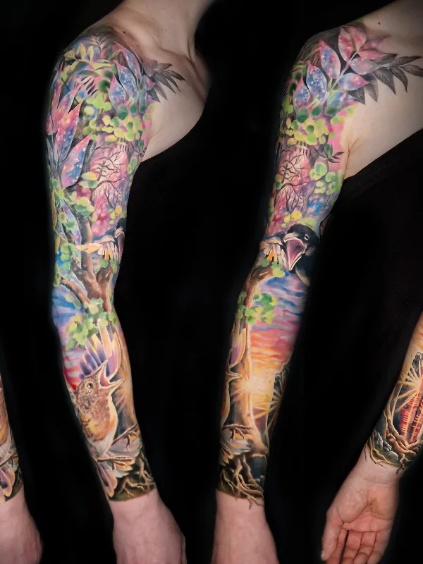 Vögel (Fullsleeve)