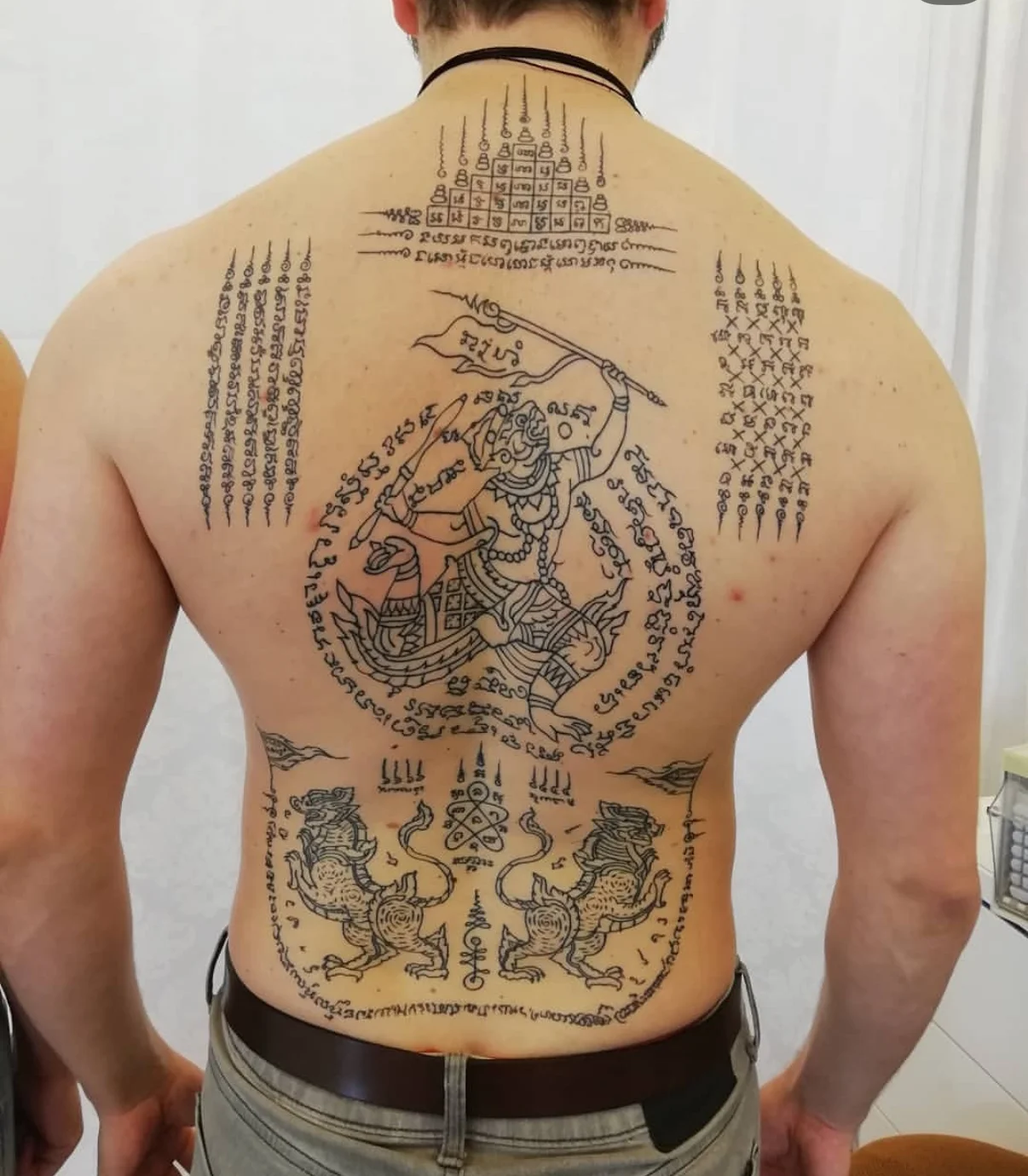Thai Tattoo Backpiece