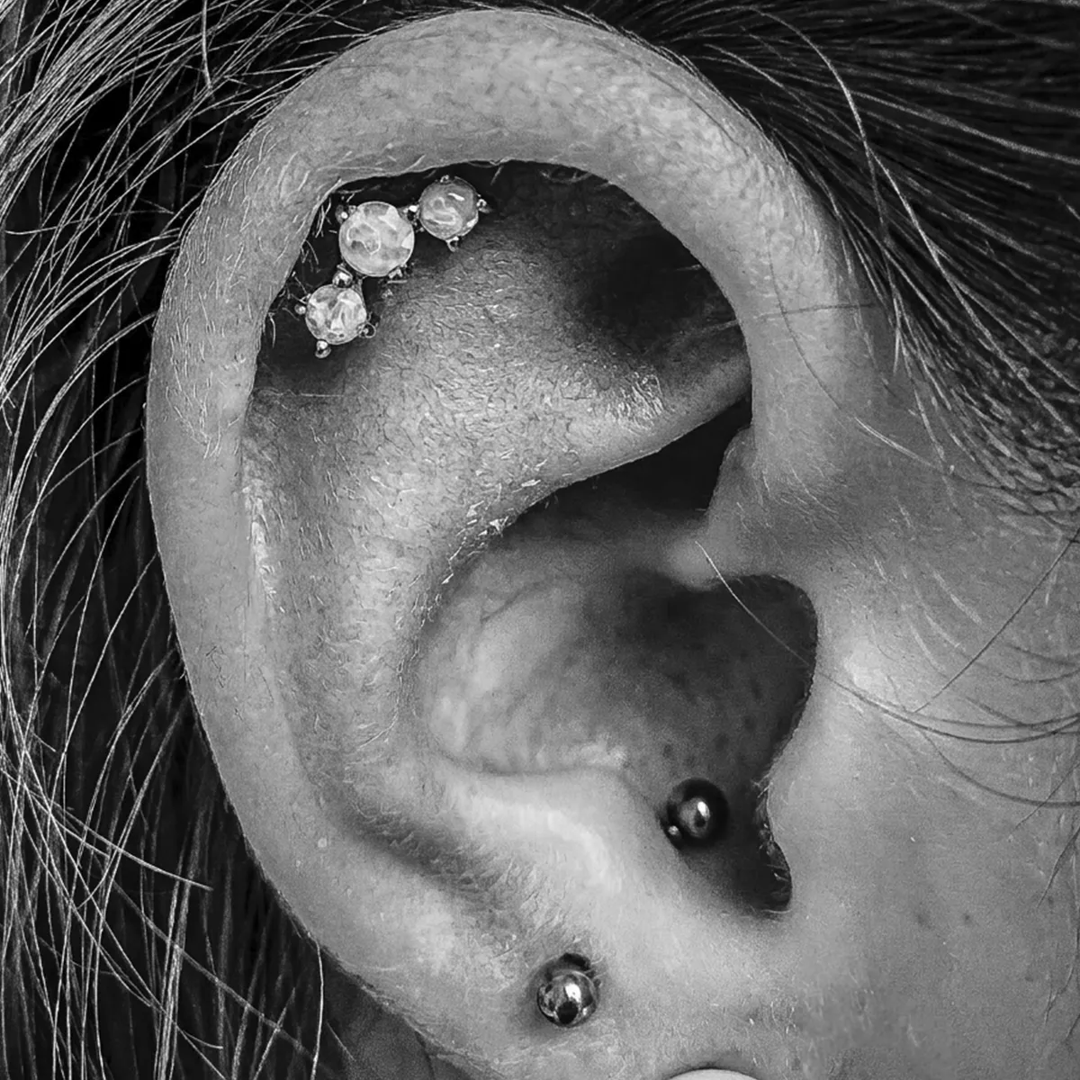 Helix Antitragus Piercing