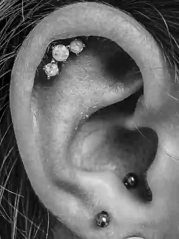 Helix Antitragus Piercing