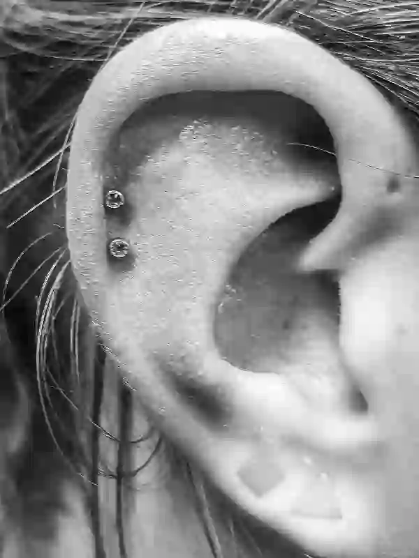 Double Helix Piercing