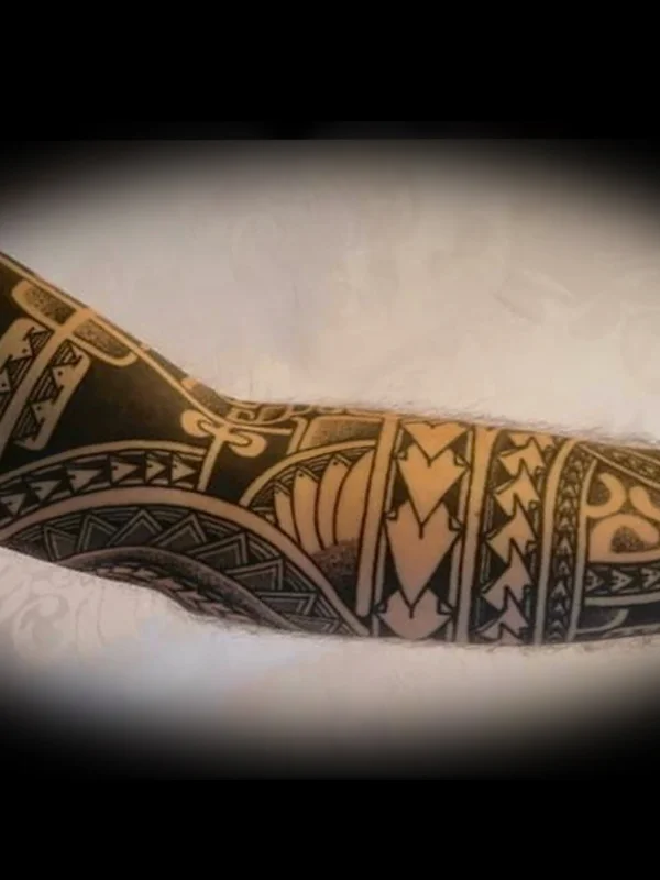 Maori Tattoo Arm Sleeve