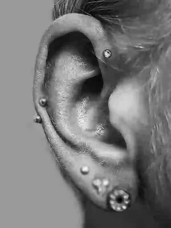 Forward Helix Piercing