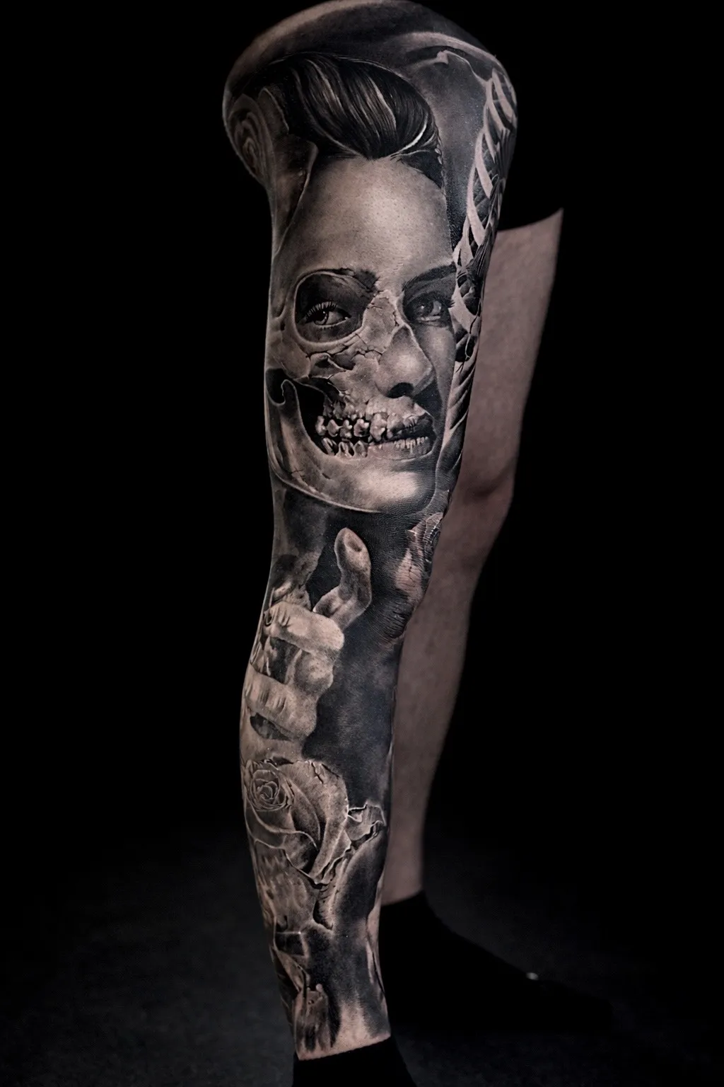 Full Leg "Skull"