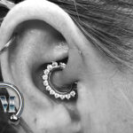 Daith Helix Piercingstudio München Tempel