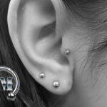 Traguspiercing Ohrlöcher Piercer Tempel München