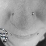 Doppel Nostril Snakebites Piercing München Piercer