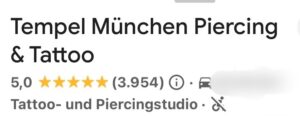 Tattoo Piercing München Bewertungen