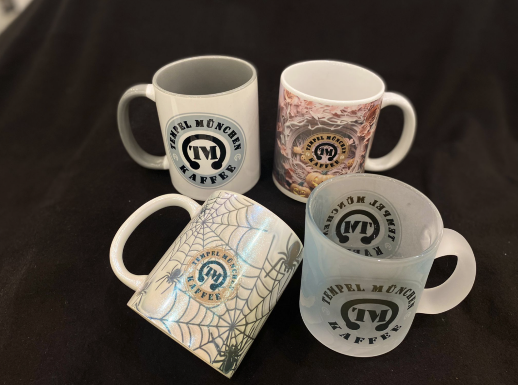 Tempel München Piercing Tattoo Tasse