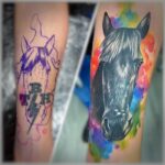 Pferd Cover Up Tattoo