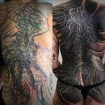 Cover Up Tattoo Backpiece