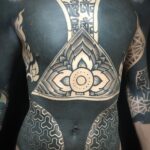 Blackwork Tattoo Basti Butcher München