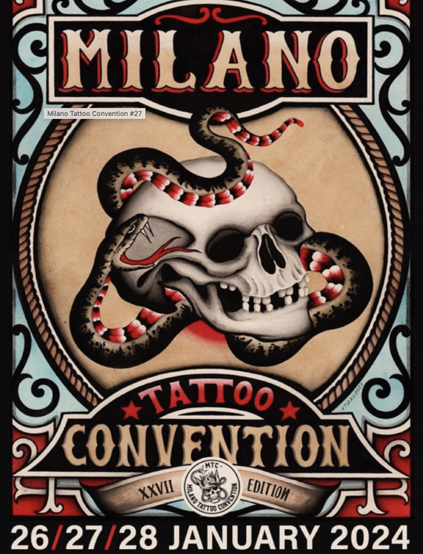 Milano Tattoo Convention 2027 Mailand