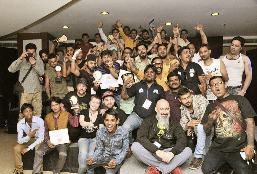 Tattoo Messe Convention Indien 2014