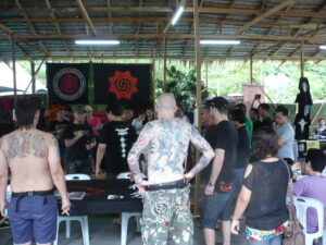 Tattoo Expo Borneo 2014 Atmosphäre