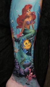 Arielle Tattoo Comic
