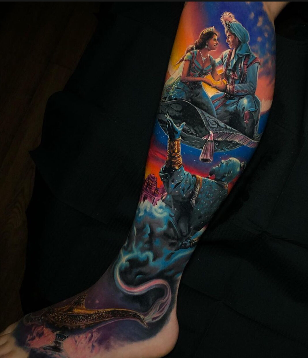 Aladdin Tattoo Tibor Szalai