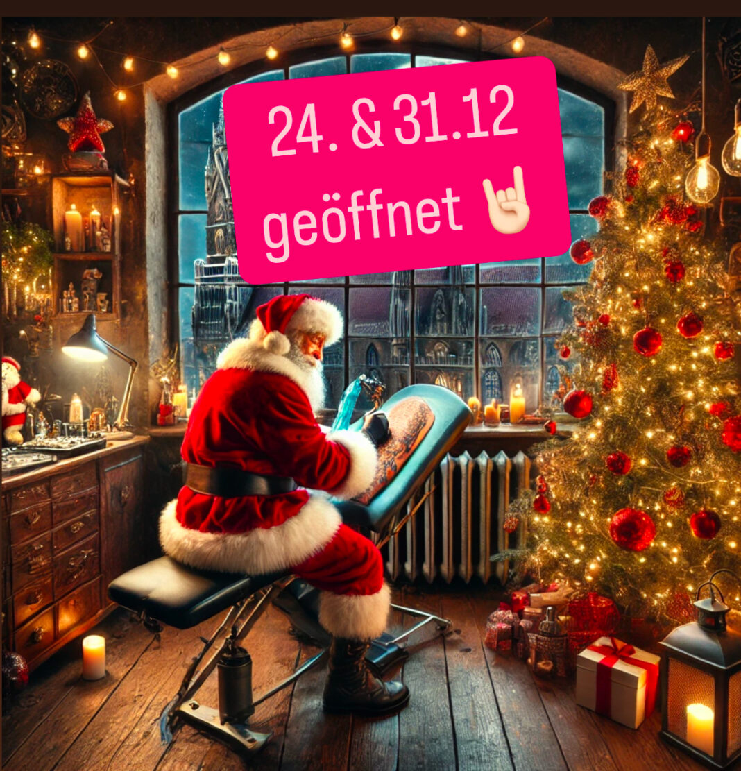 Tempel München Piercing & Tattoo Öffnungszeiten Weihnachten