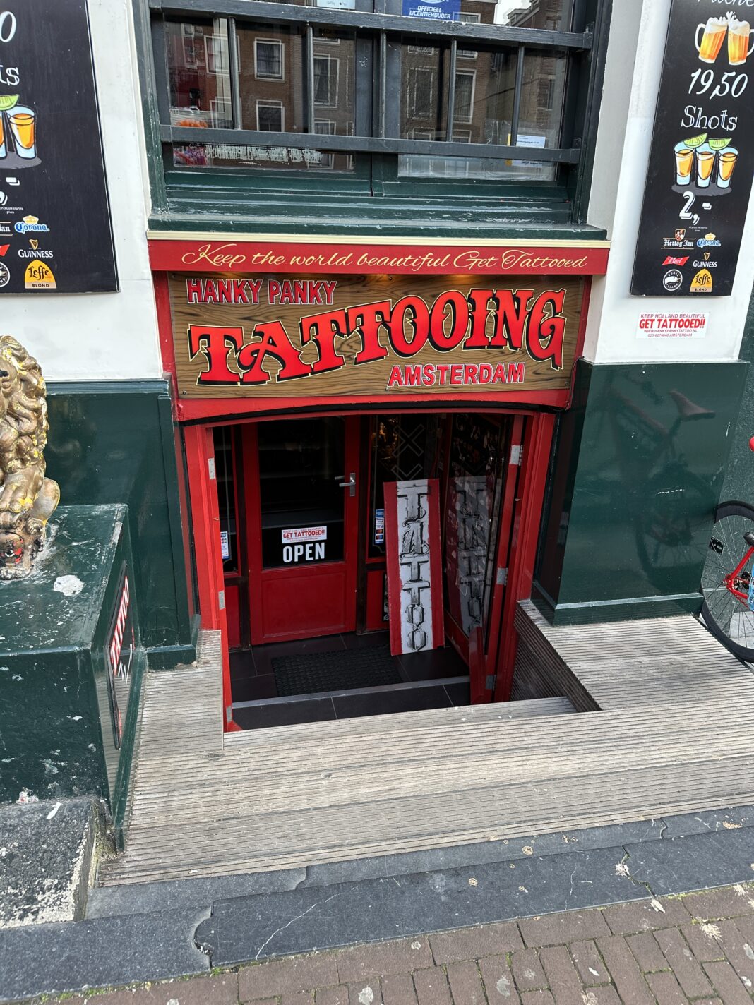 Henk Schiffmacher Tattoo Amsterdam