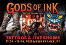 Die Gods of Ink Tattoo Convention in Frankfurt 2026 Gods of Ink Tattoo Convention Frankfurt 2026